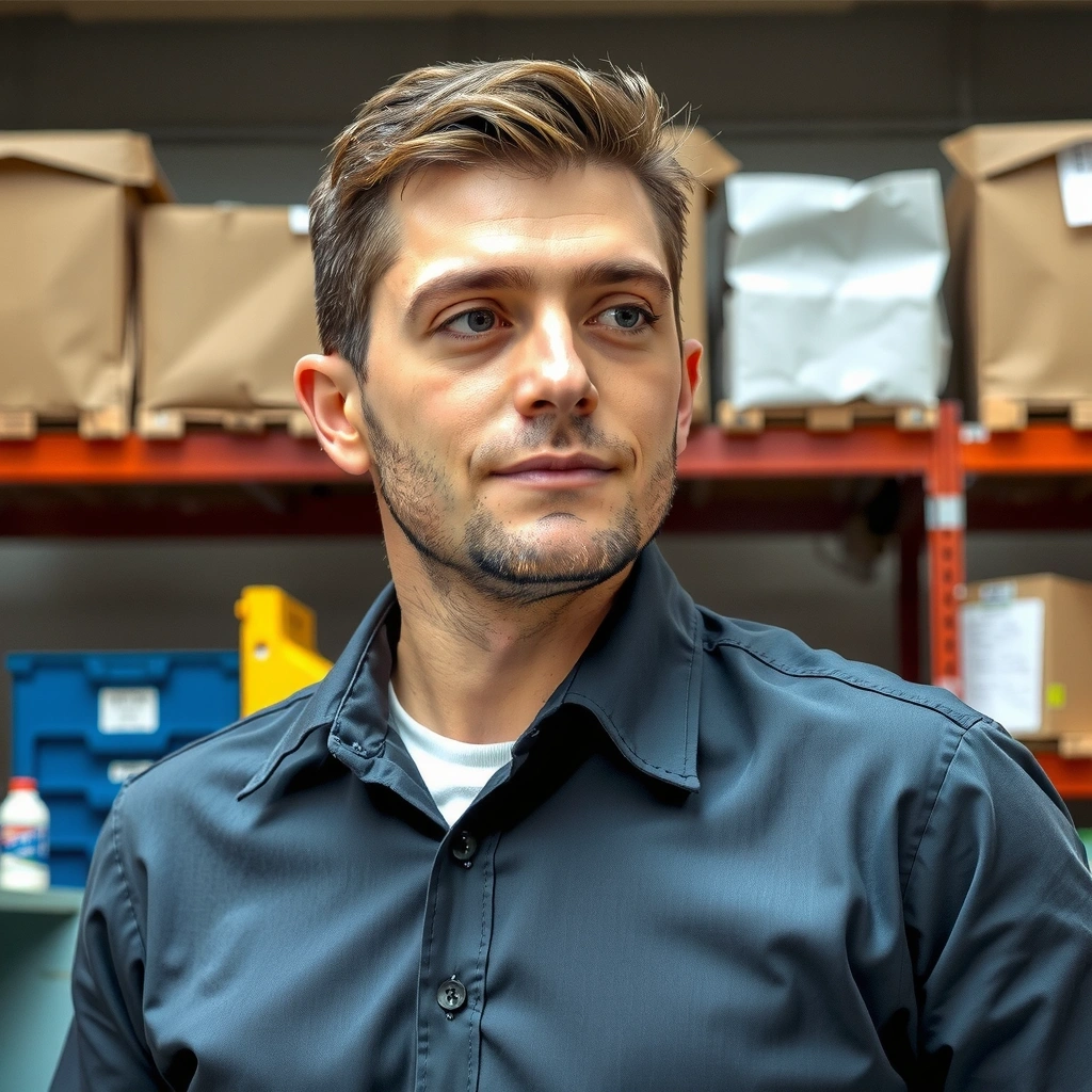 Portrait of David Lee, Operations Manager.